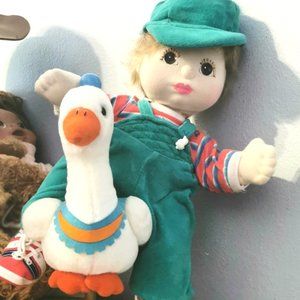 1986 US Mattel My Child Dollbrown eyed blondBoy in Original Outfit